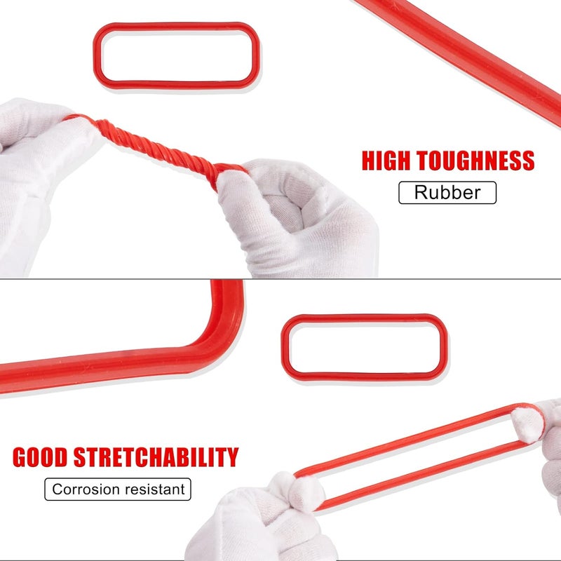 TEMSONE LS1 LS6 Fast LSX Intake Manifold Seal Oring Gasket Set Compatible with Corvette Camaro LS GTO LM7 LR4 LQ4 L59 LQ9 LM4 L33 Gen III FBody C5 G8 - Image 4